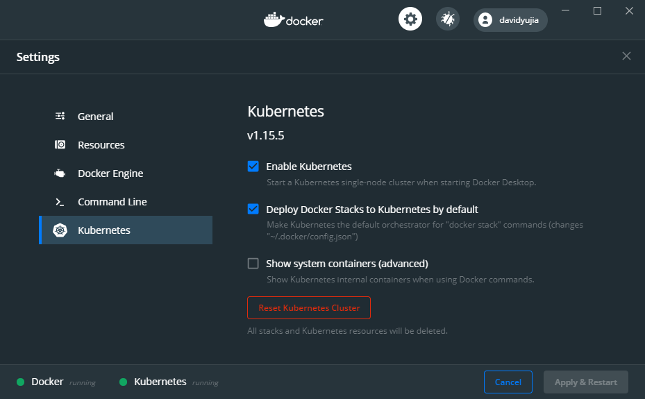 docker-desktop-k8s-setting